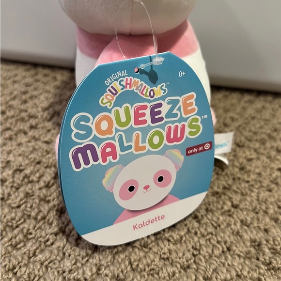 Squishmallows Kaldette the Panda Squeezemallow Stuffed Plush - Picture 3 of 3
